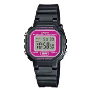 Casio Ladies Digital LA-20WH-4A1DF Pink Dial Resin Strap Women's Watch