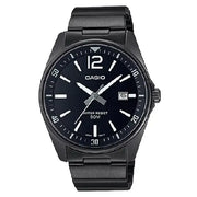 Casio Enticer MTP-E170B-1BVDF Date Analog Black Dial Stainless Steel Men's Watch