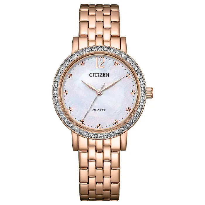Citizen Quartz Cluster EL3108-53D Women's Watch