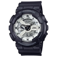 Casio G Shock GA-110WD-1A Analog-Digital White Dial Resin Strap Men's Watch