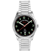 West End  Sowar Prima Automatic 8149.10.0207R Black Dial Stainless Steel Men's Watch