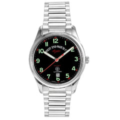 West End  Sowar Prima Automatic 8149.10.0207R Black Dial Stainless Steel Men's Watch