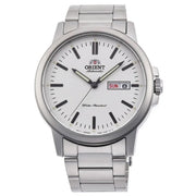 Orient RA-AA0C03S39B men's watch white dial stainless steel bracelet