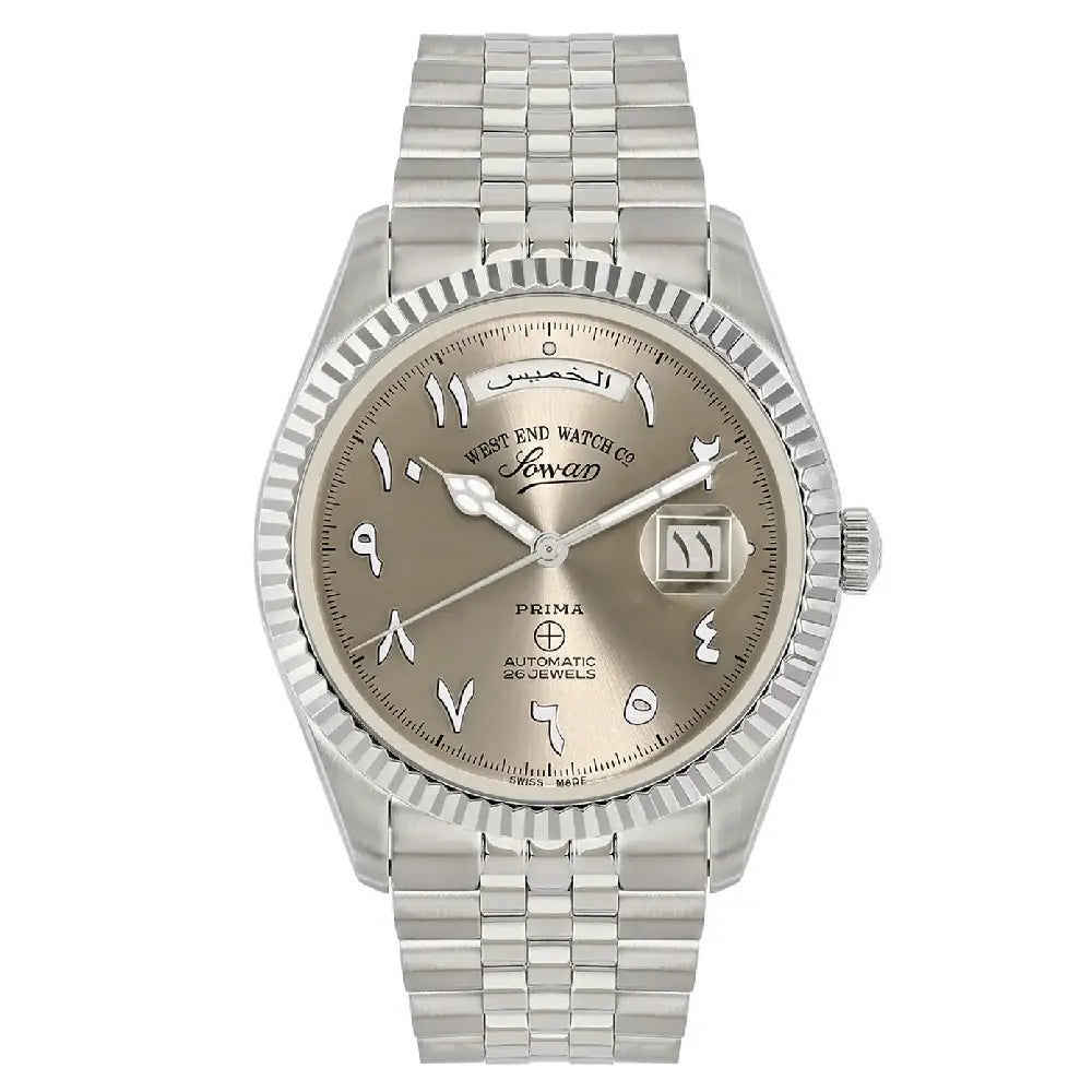 West End Automatic Analog The Classics XL 6868.10.H-GREY Grey Dial 41mm Stainless Steel Men's Watch