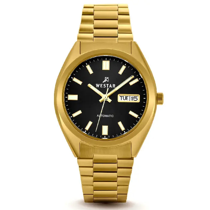 Westar Automatic "Seiko Movement" 80017GPN103 Black Dial 38mm Men's Watch