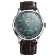 Orient RA-BB0001E Bambino green dial men’s watch in 38.4mm stainless steel case