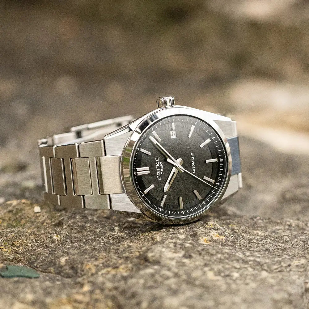 Casio Edifice EFK-110D-1A silver automatic wrist watch