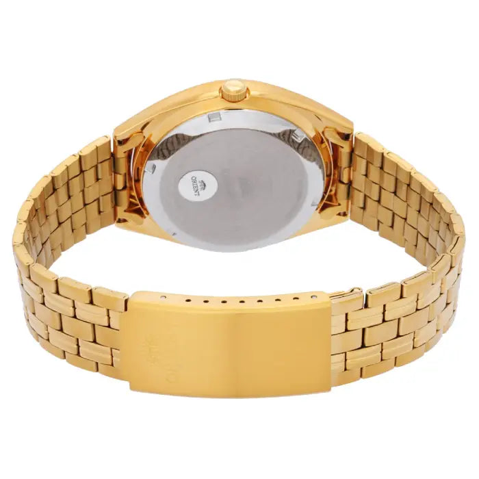 Orient FAB00001N9 automatic watch with steel link bracele