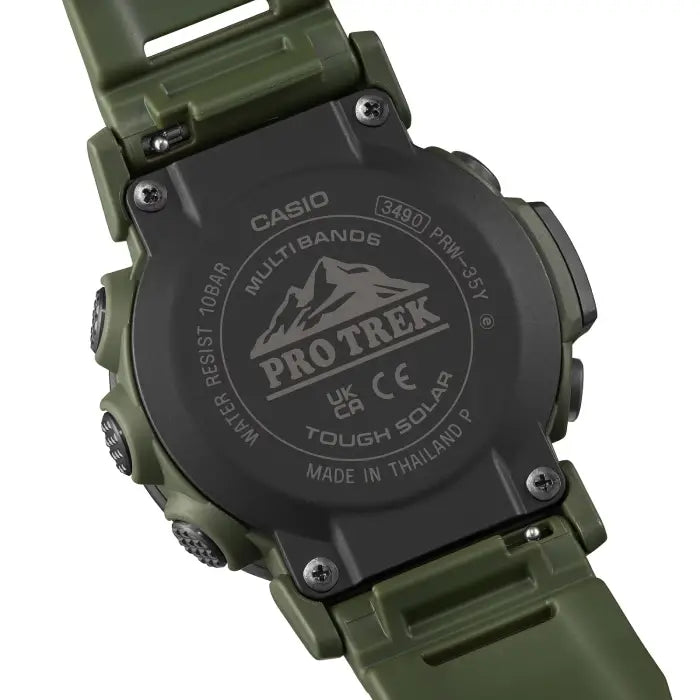 Casio Pro Trek Climber Line Triple Sensor PRW-35Y-3B Men's Watch