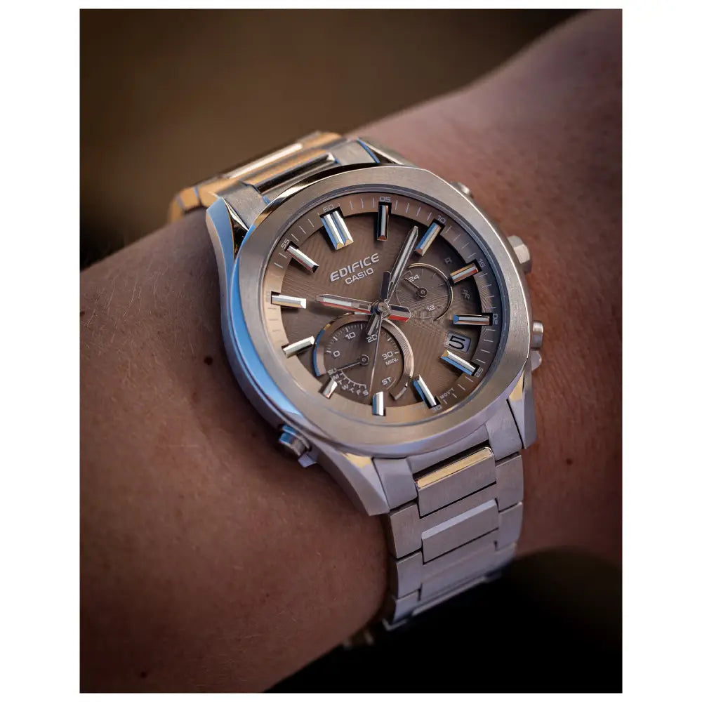 Casio Edifice EQB-1300D-5A "Copper Chrono" Men's Watch