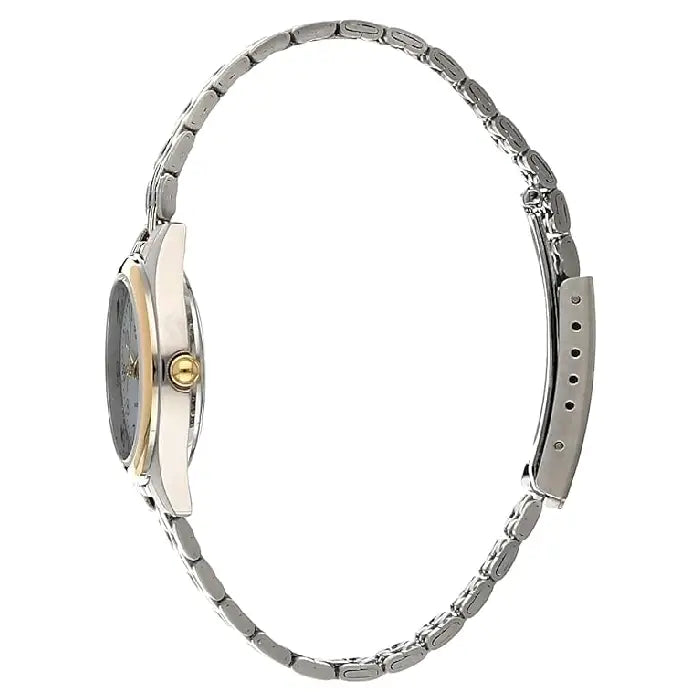 Casio Enticer Ladies Analog LTP-1129G-7BRDF White Dial Stainless Steel Women's Watch