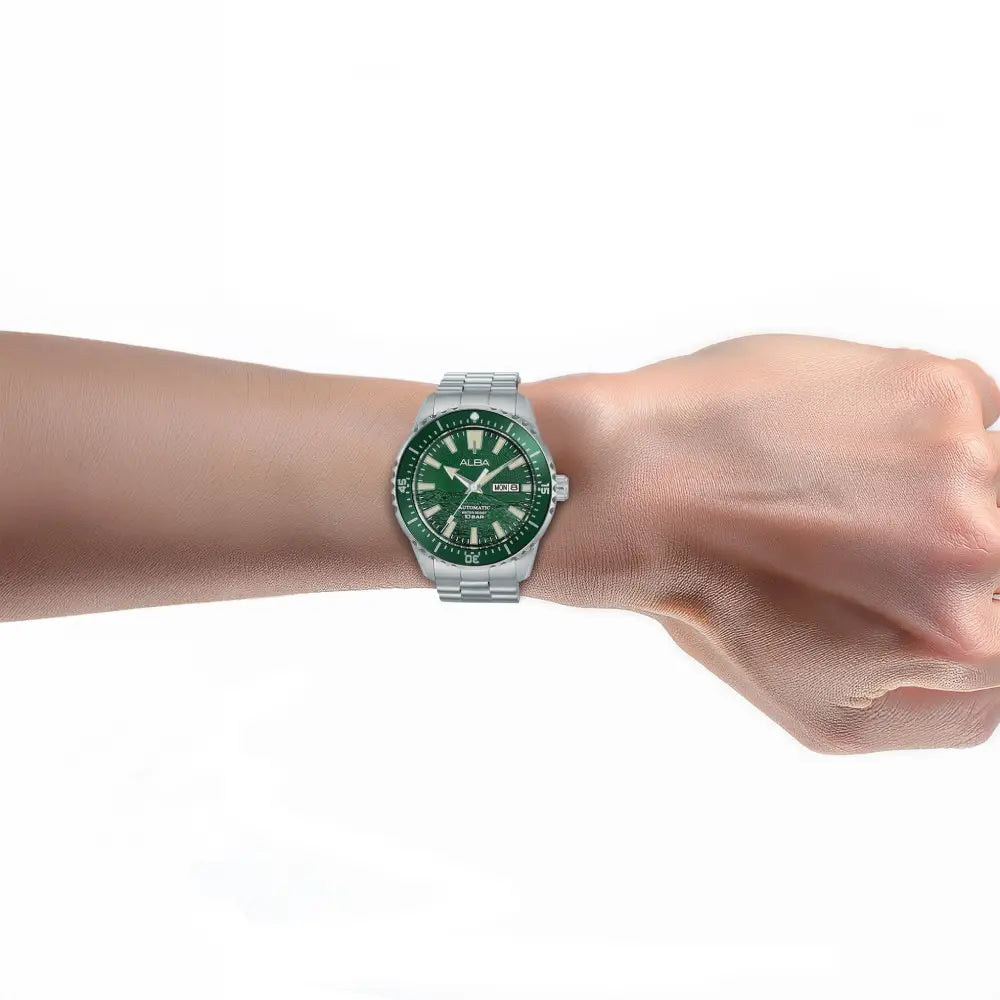 Alba Active Mechanical Forest Diver AL4737X1 Men's Watch
