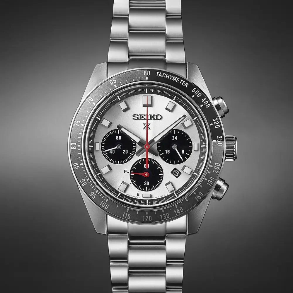 Seiko Prospex SSC911P1 "Panda" Speedtimer Solar Chronograph Men's Watch