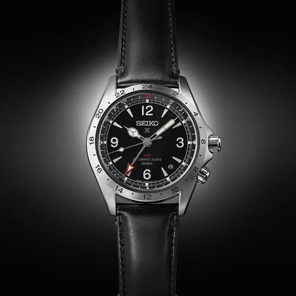 Seiko Prospex Black Alpinist GMT HBC009J Men's Watch