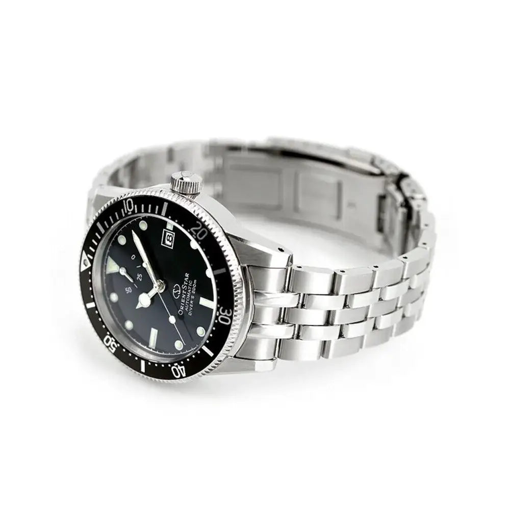 Orient Star RE-AU0601B Automatic Diver "Diver 1964 2nd Edition" Black Dial 41mm Stainless Steel Men's Watch