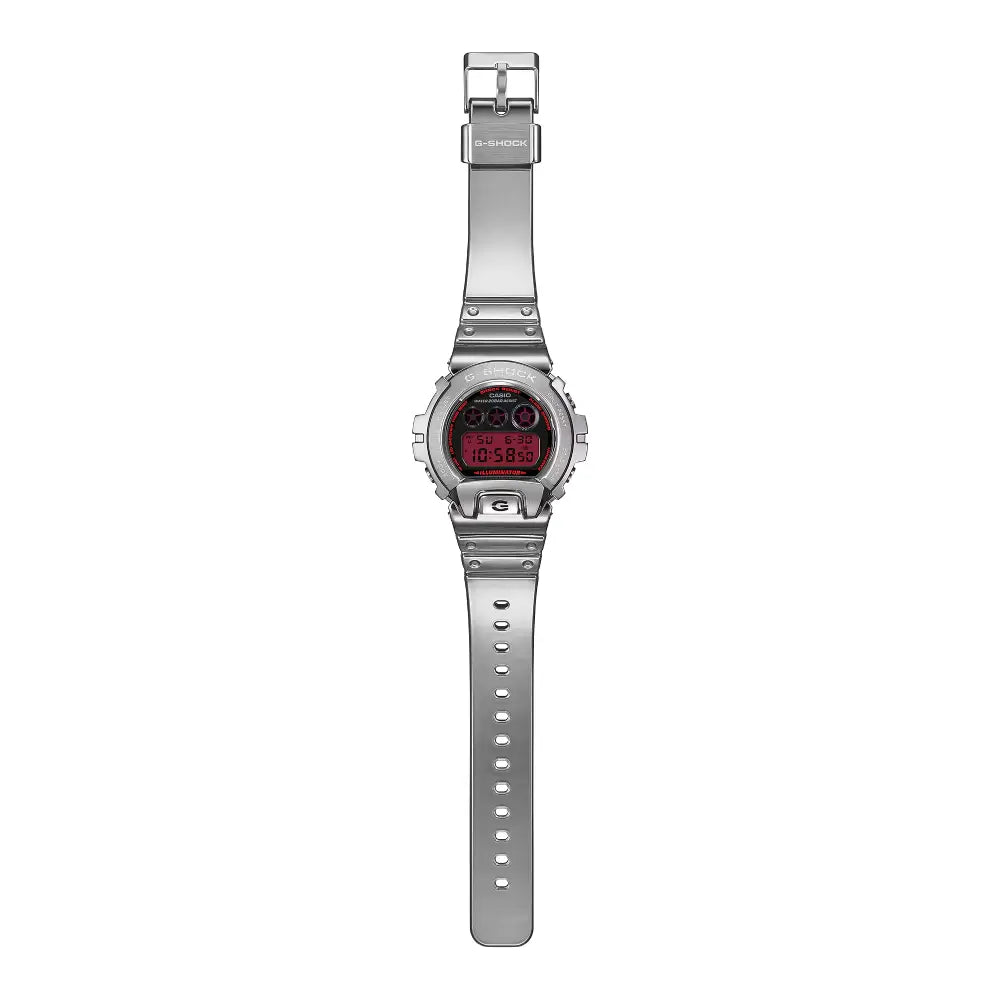 Casio G-Shock GM-6900YRA-8 black dial silicone strap watch