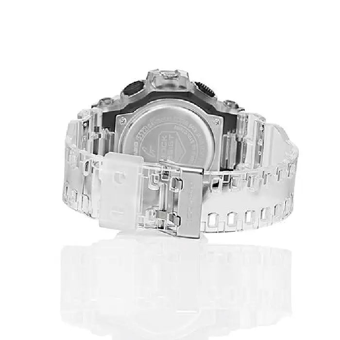 Casio G-Shock GA-700SKE-7A transparent dial watch for men