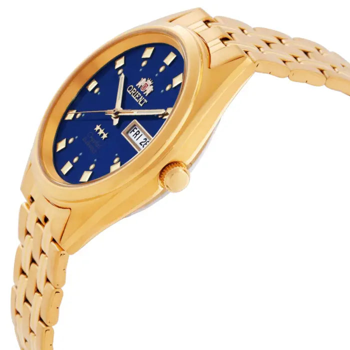 Orient FAB00001D9 TriStar automatic men's watch with blue dial 