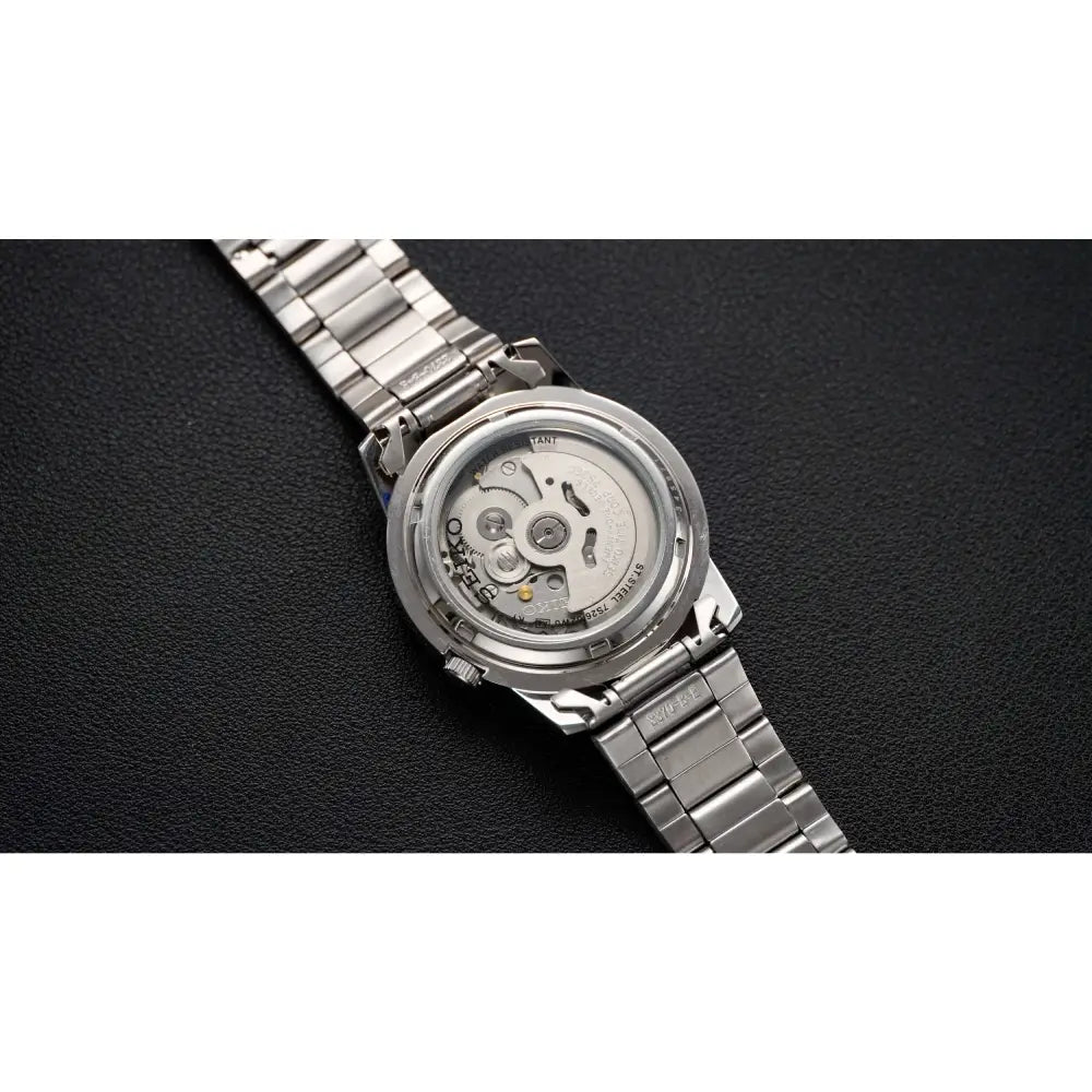 Seiko 5 SNK371K1 Automatic 21 Jewels Blue Dial Stainless Steel Men's Watch