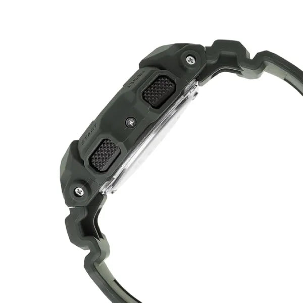 Casio G-Shock Digital GD-010-3DR  Black Dial Resin Men's Watch