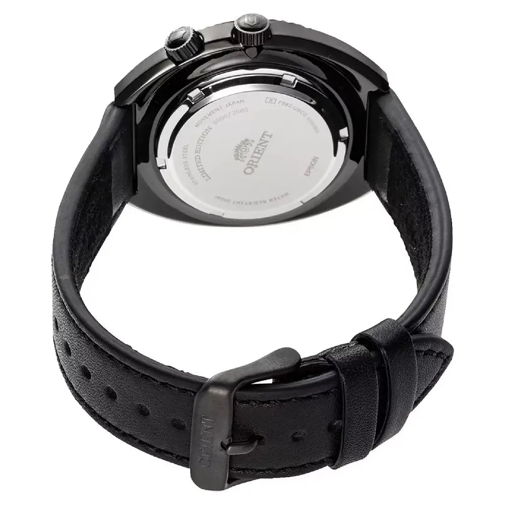 Orient RA-AA0E07B19B Neo-Classic Sports Limited Edition Automatic Black Dial Leather Strap Men's Watch
