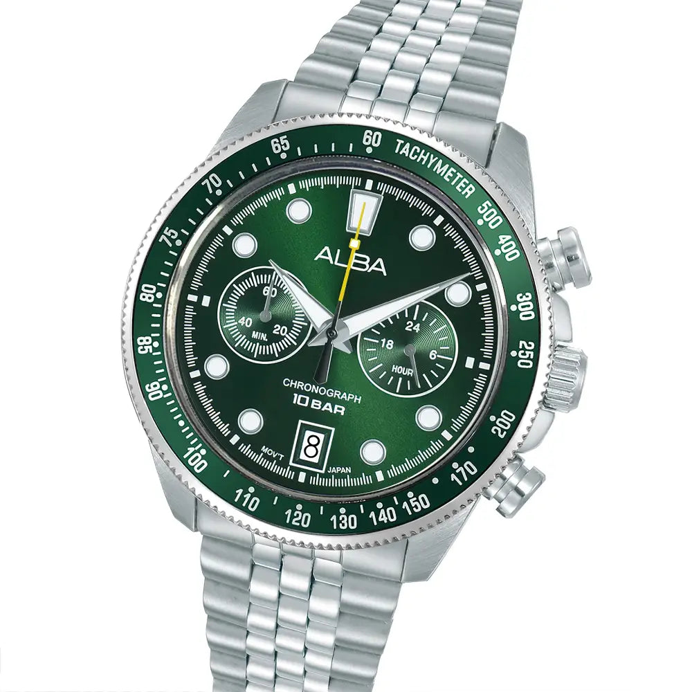 Alba Active Diver-Style Chronograph A4B029X1 Men's Watch