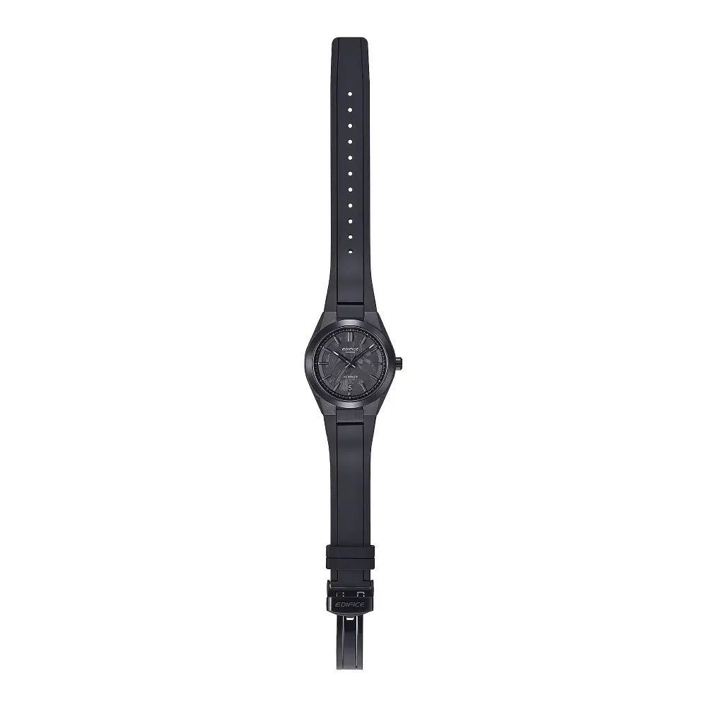 Casio Edifice EFK-100XPB-1AJF premium forged carbon watch angled view