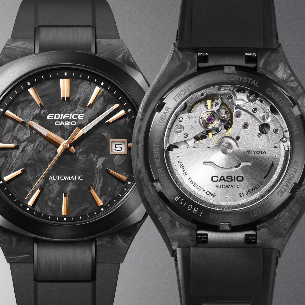 Casio Edifice EFK-200XPB-1A automatic wristwatch front view