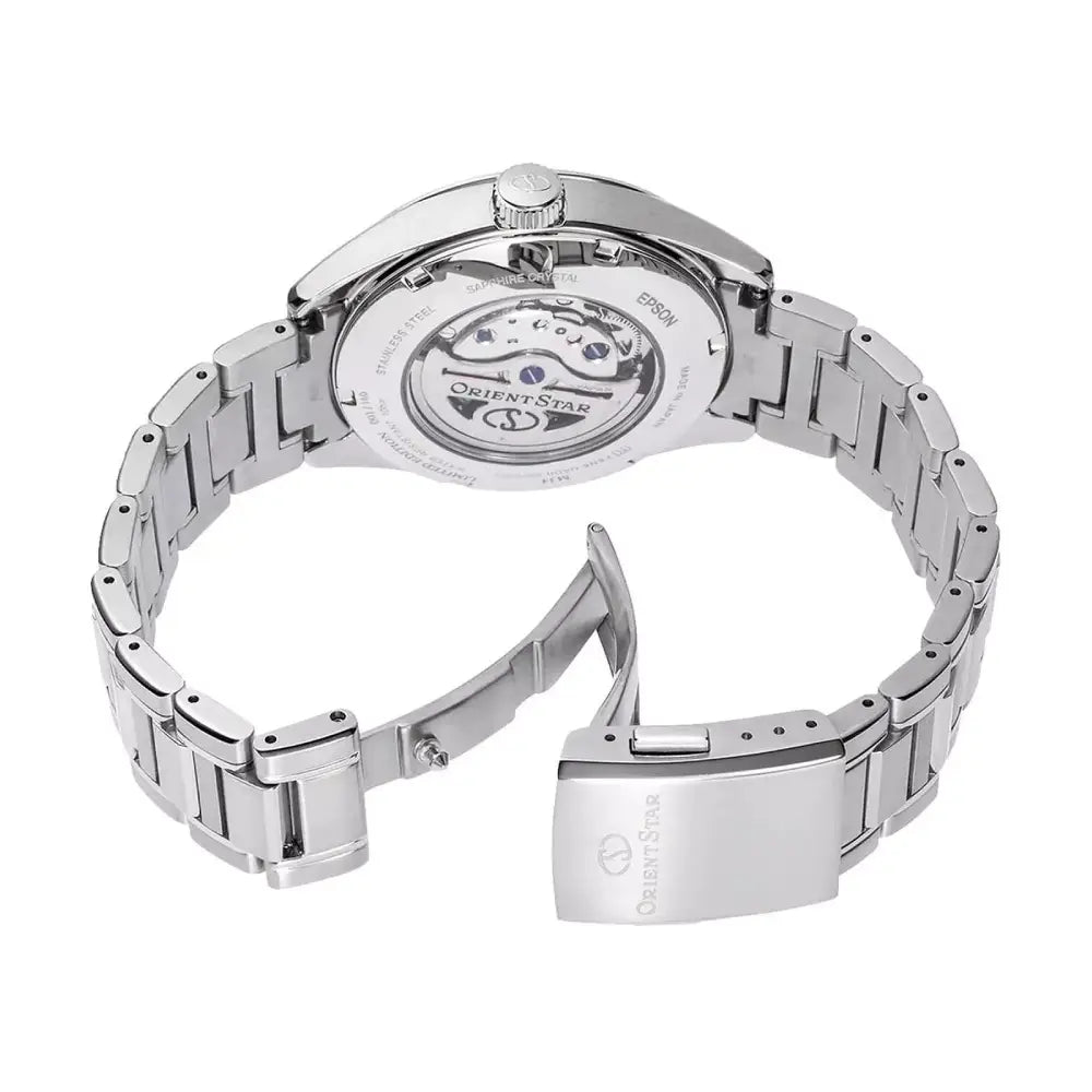 Orient Star RE-BX0009B00B Automatic Limited Edition (160 pieces worldwide) "Perseid Meteor Shower" Black Dial 40mm Stainless Steel Men's Watch