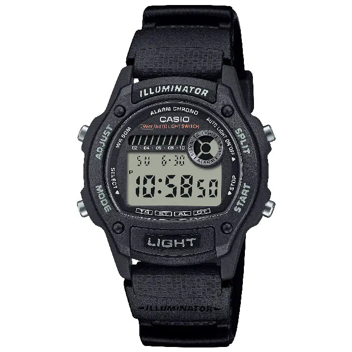 Casio Collection Digital Heavy Duty W-220H-1A Digital Dial Resin Strap Men's Watch