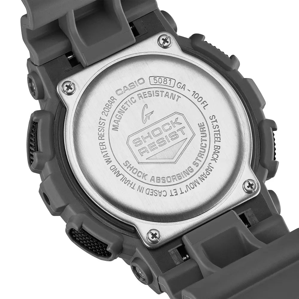 Casio G-Shock Flame Inside GA-100FL-8ADR Men's Watch