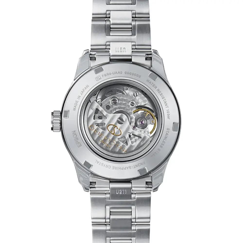 Orient Star RE-AT0003S Automatic Open Heart White Dial 39.3mm Stainless Steel Men's Watch