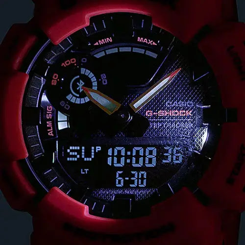 Casio G Shock G-SQUAD Analog-Digital GBA-900-4A Orange Dial Resin Strap Men's Watch