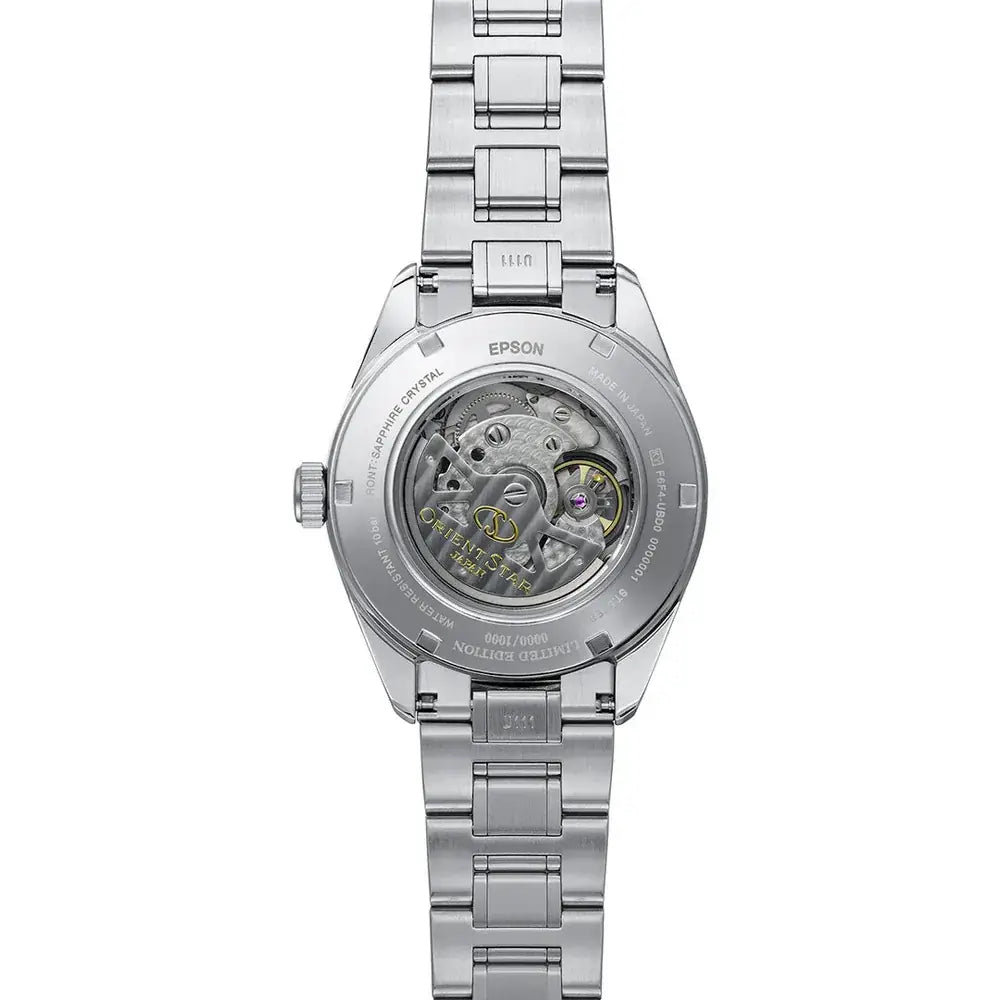 Orient Star RE-AV0132L00B Automatic Open Heart Limited Edition "Keshiki" Blue Dial 41mm Stainless Steel Men's Watch