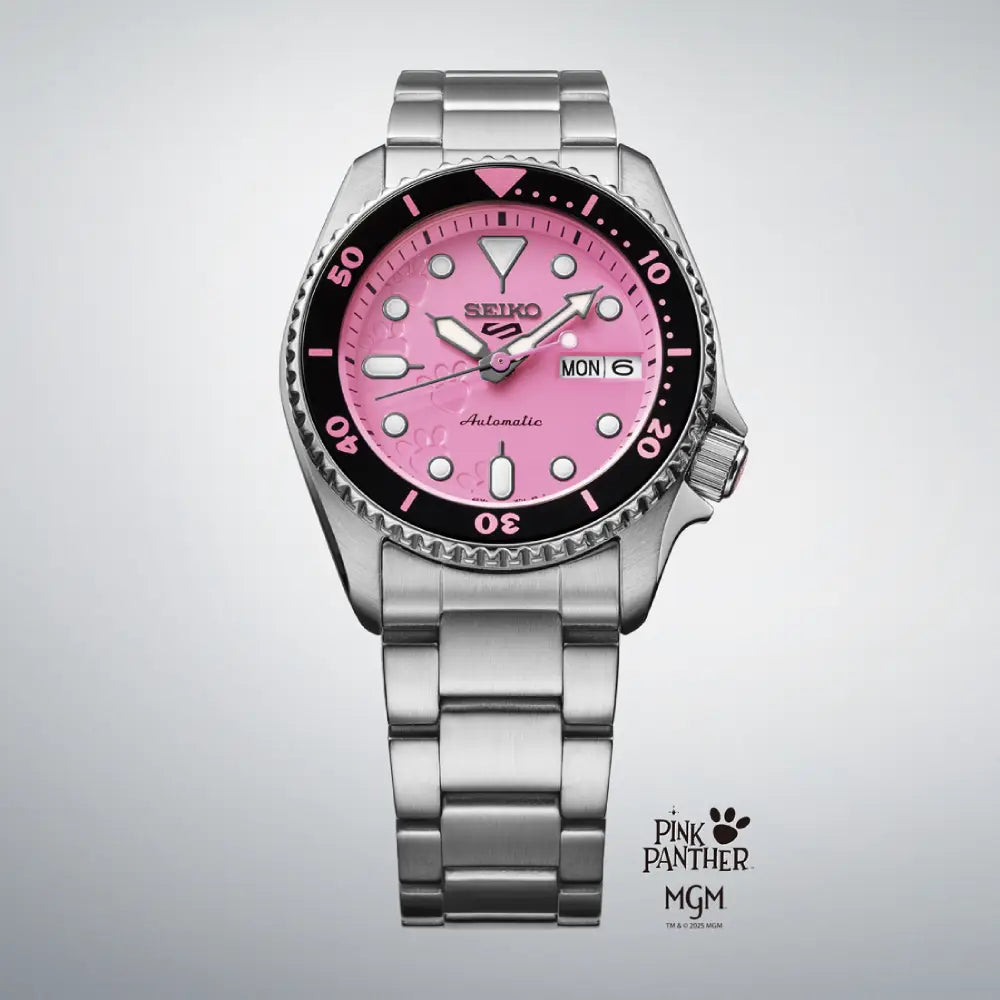 Seiko 5 Sports SBSA321 (SRPM07) "Pink Panther" Limited Edition (9,999 PCs) Men's Watch
