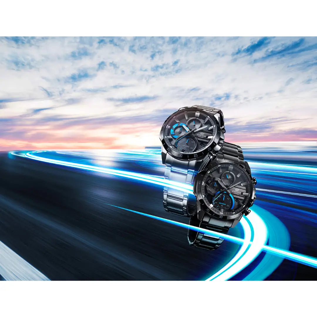 Casio Edifice EQS-940DB-1BVUDF Black Dial Stainless Steel Men's Watch