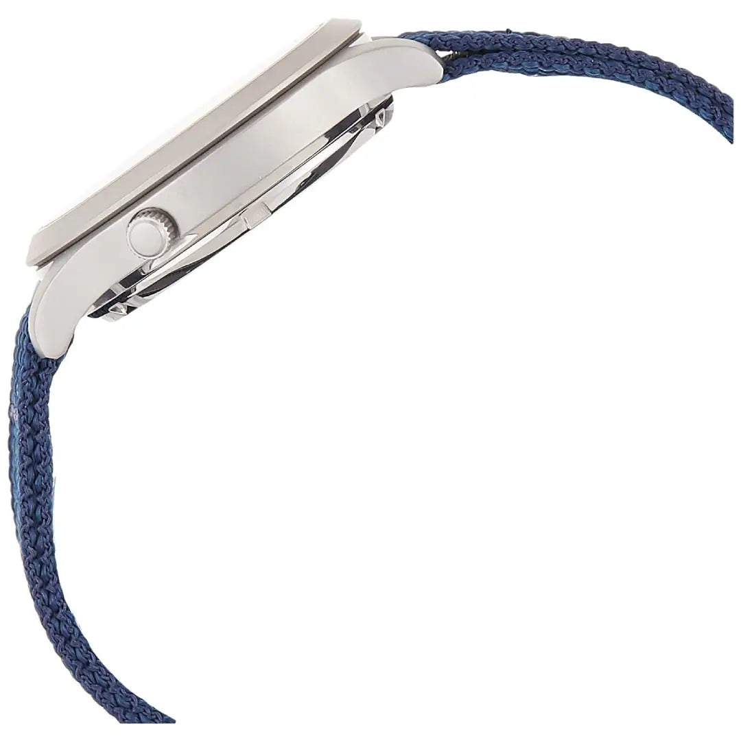 Seiko 5 Sports SNK807K2 Automatic "Military / Field Watch" Blue Dial 37mm Nylon Strap Men's Watch