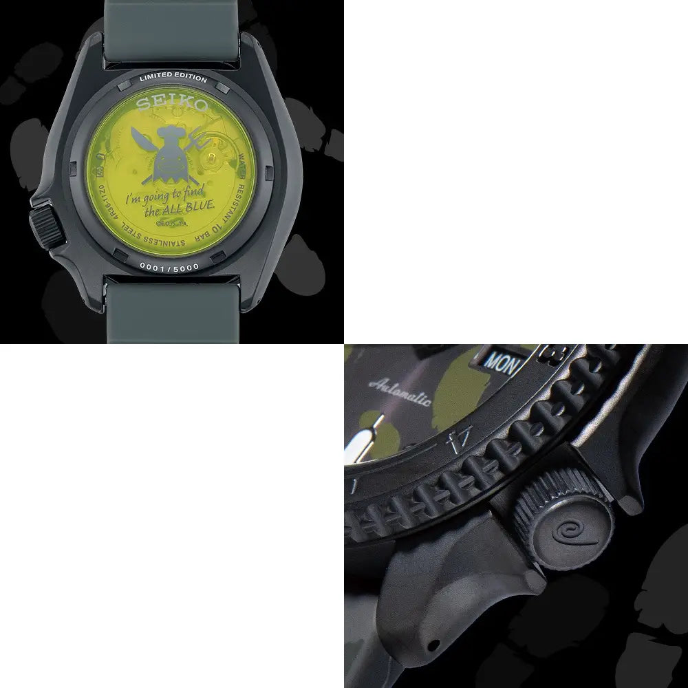 Seiko 5 Sports SRPH69K1 One Piece Sanji Limited Edition Men's Watch