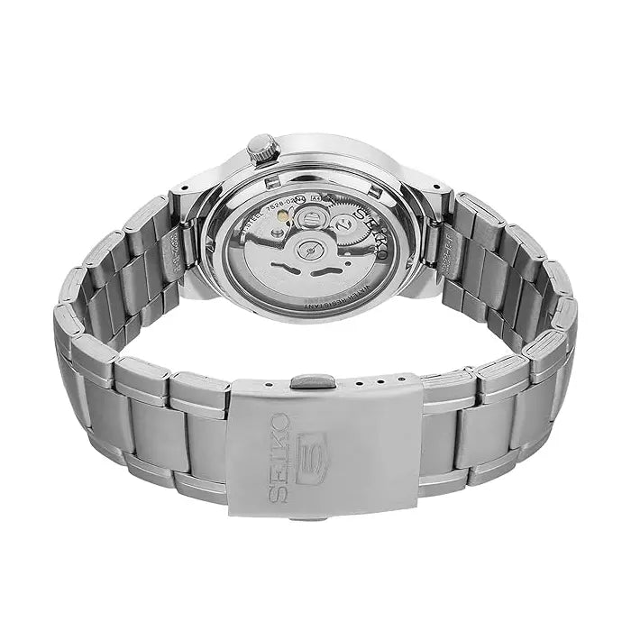 Seiko 5 SNKA01K1 mens watch back case stainless steel view