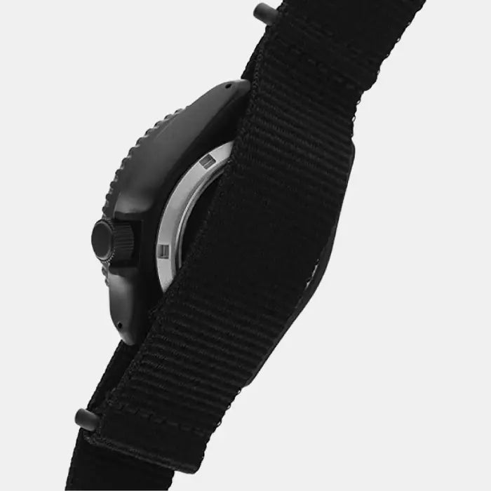 Seiko 5 Sports SRPD83K1 Automatic Black Dial Nylon Strap Men's Watch