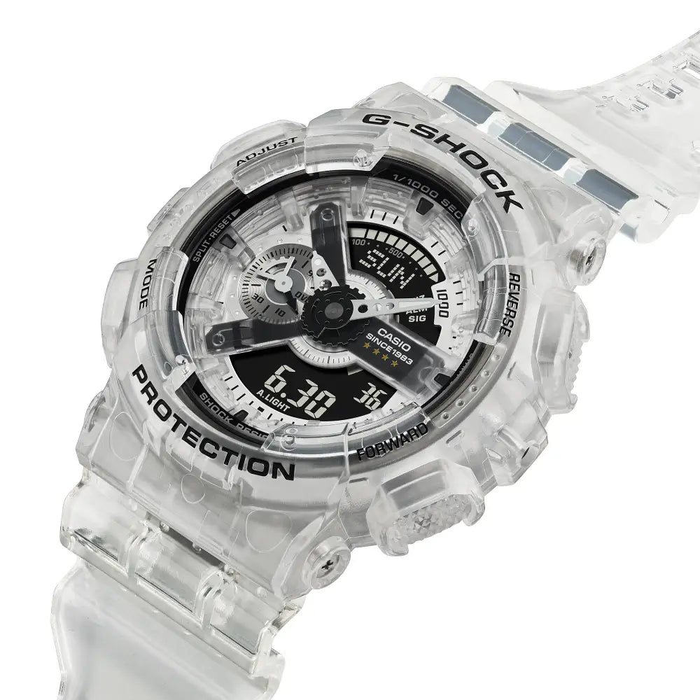 Casio G Shock GA-114RK-7A 40th Anniversary Analog-Digital Limited Edition White Dial Resin Strap Men's Watch