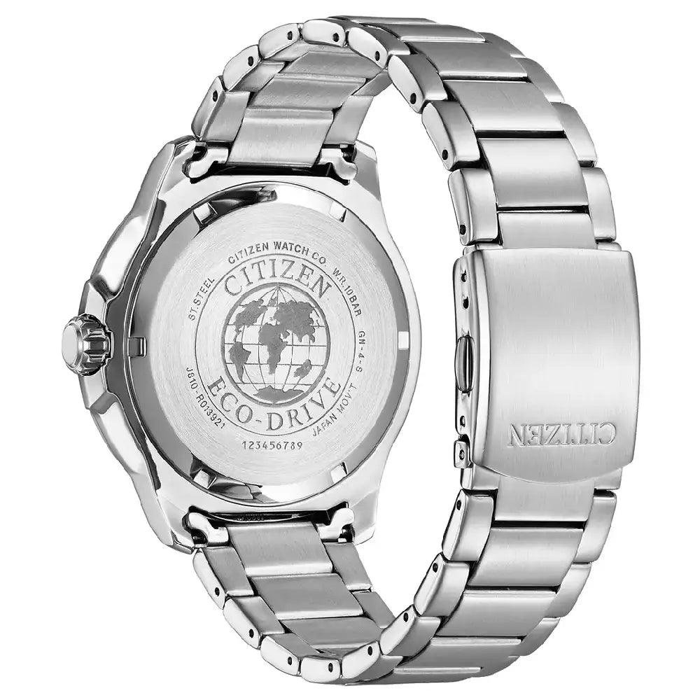 Citizen Eco-Drive Analog AW1527-86E Black Dial 44.5mm Stainless Steel Men's Watch