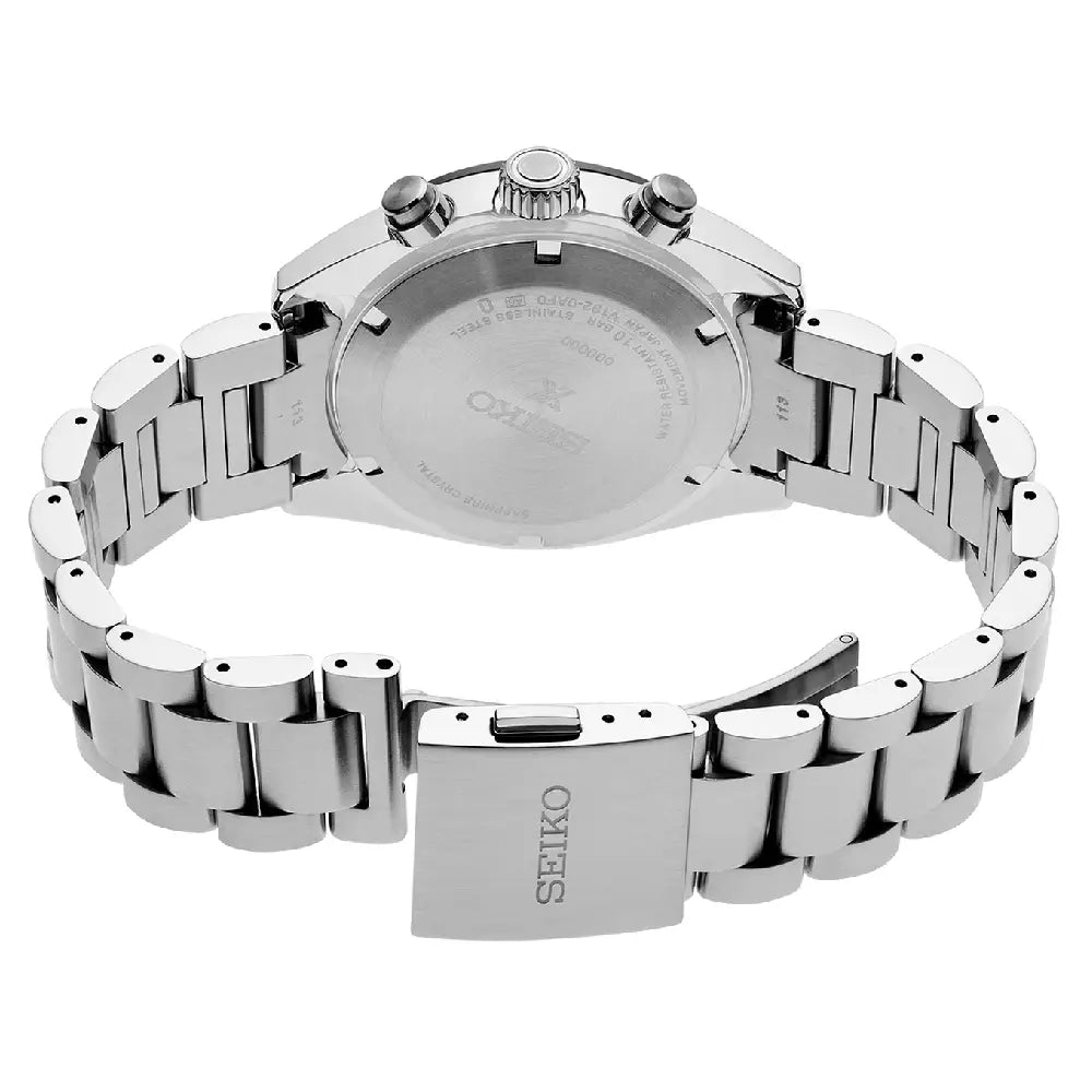 Seiko Prospex SSC817P1 Solar Chronograph Speedtimer Panda Dial Stainless Steel Men's Watch