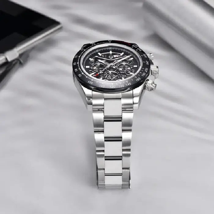 Pagani Design Daytona Skeleton Automatic PD1777 Men's Watch