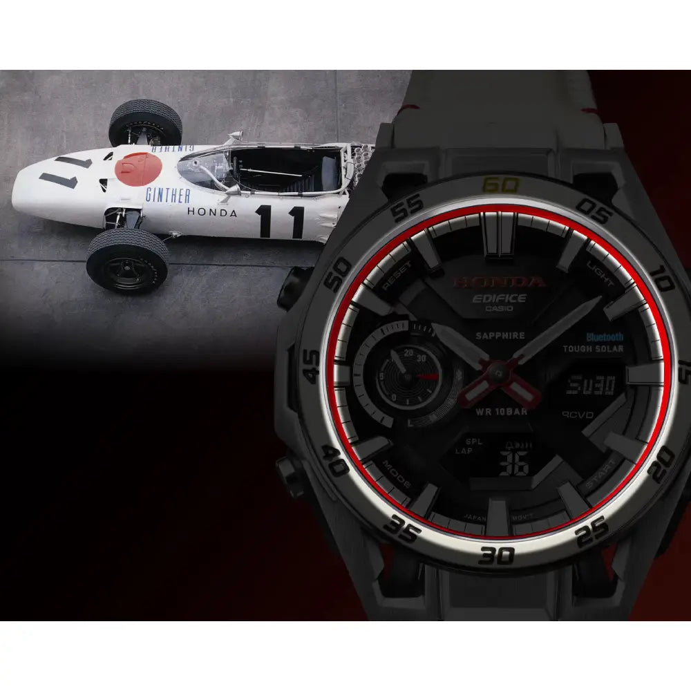 Casio Edifice ECB-2300HR-1 Honda Racing 60th Anniversary black dial men's watch