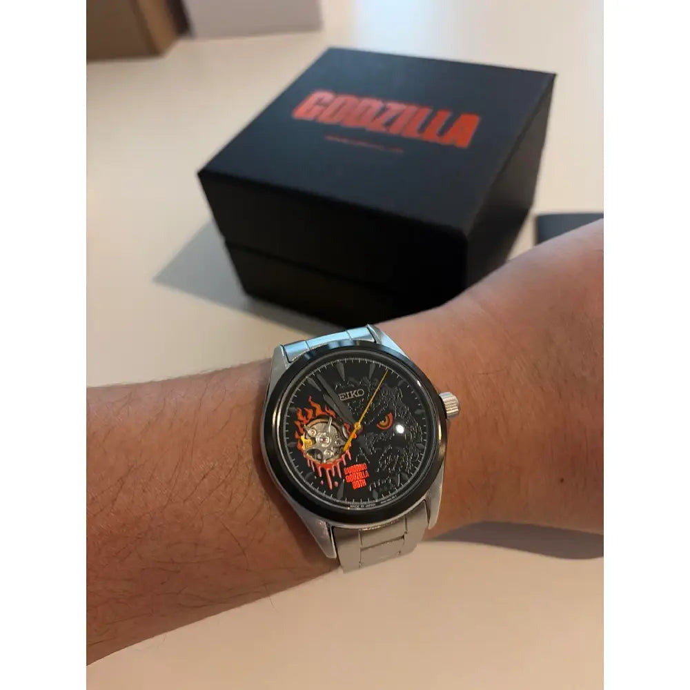 Seiko x Burning Godzilla 30th Anniversary Collaboration Limited Edition Men's Watch