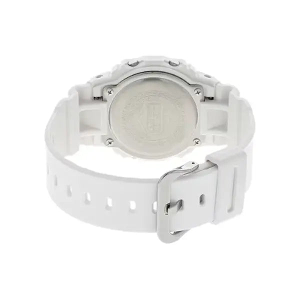 Casio G Shock DW-5600MW-7DR "Marine White" Digital Dial 42.8mm Resin Strap Men's Watch