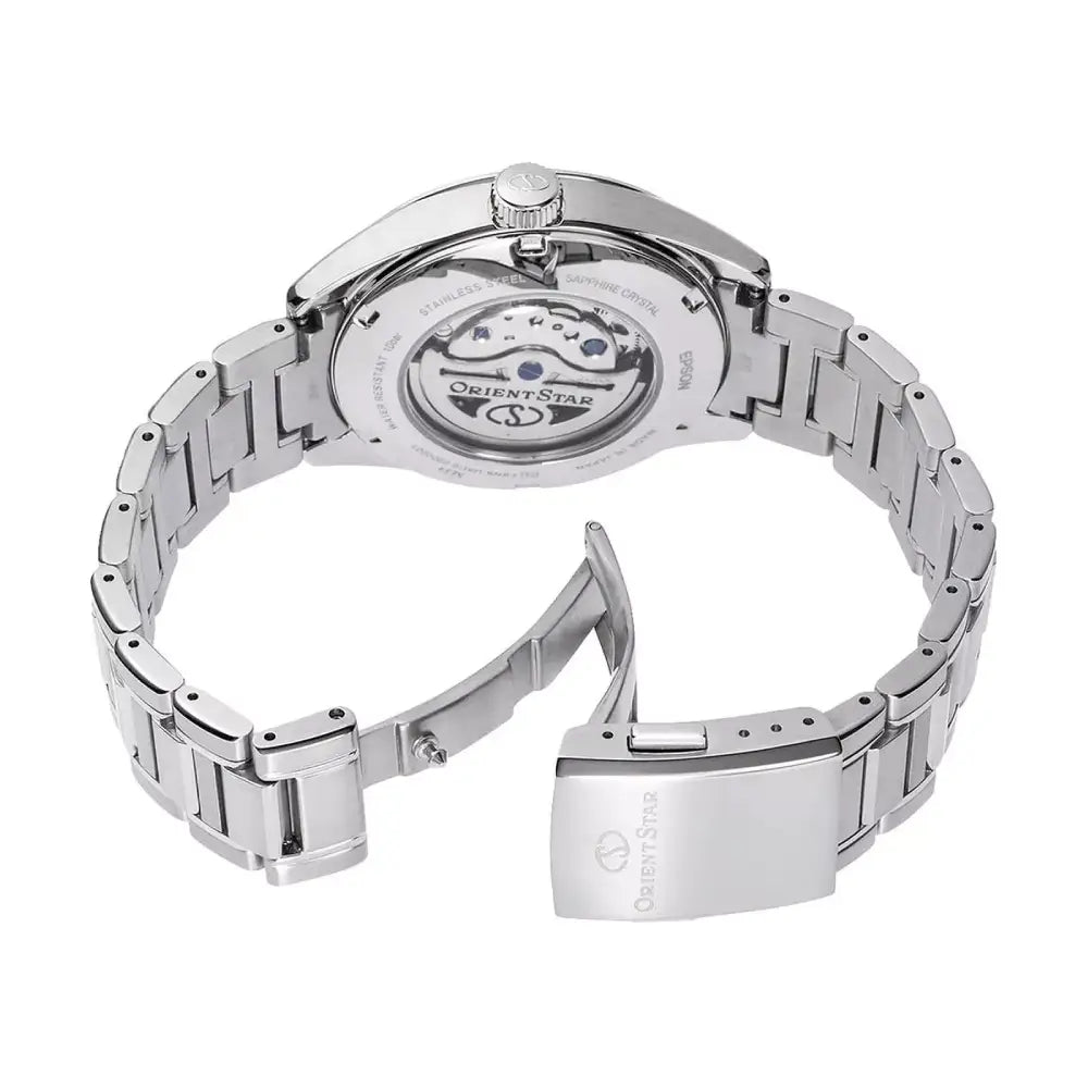 Orient Star RE-BX0006E00B Automatic Limited Edition "Perseid Meteor Shower" Green Dial 40mm Stainless Steel Men's Watch