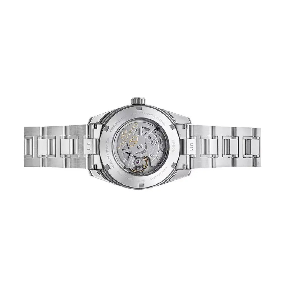 Orient Star RE-AU0108G00B Sports Automatic Diver Power Reserve Date Function Copper Dial Stainless Steel Men's Watch