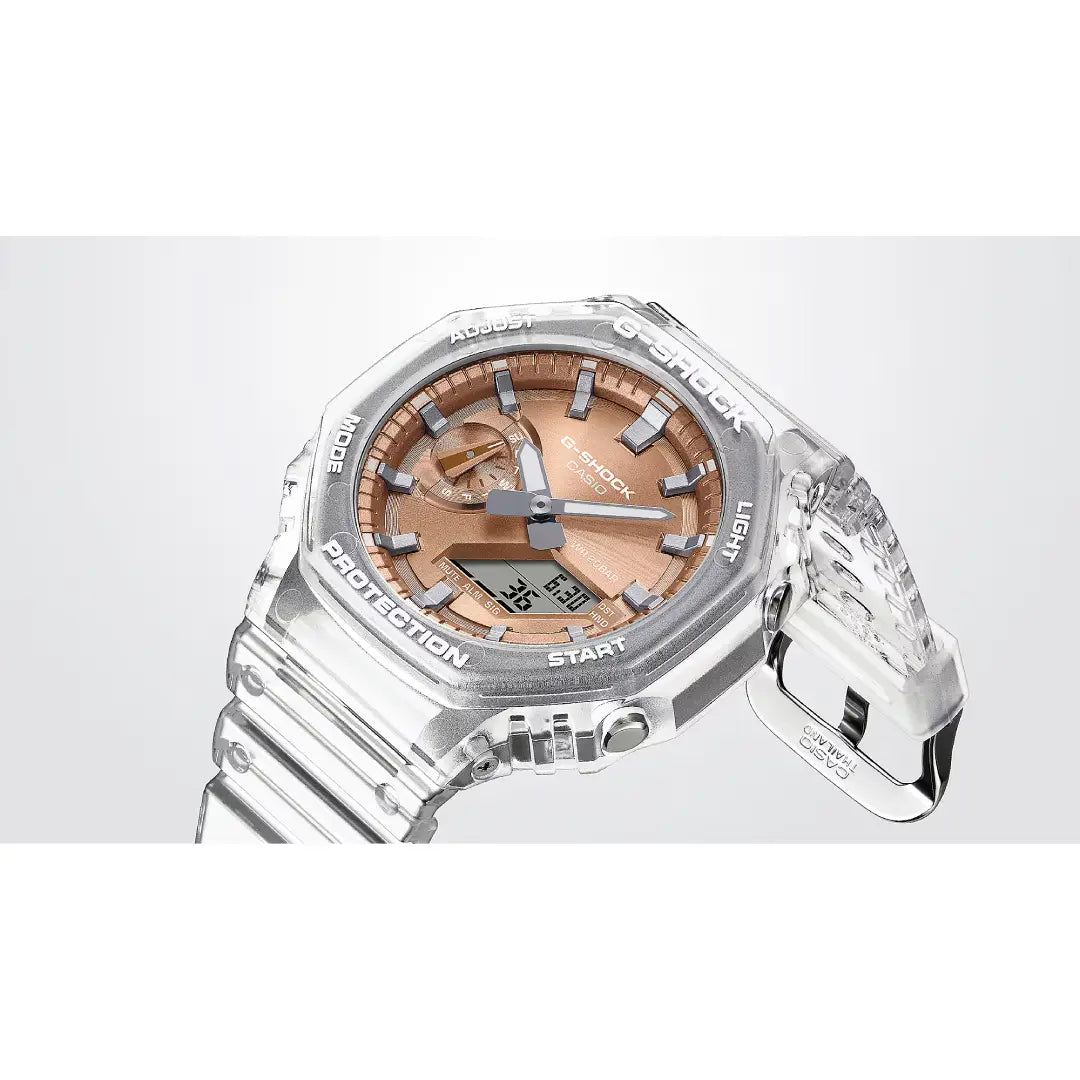 Casio G-Shock GA-2100BM-7A5DR Analog-Digital Brown Dial resin strap Men's Watch
